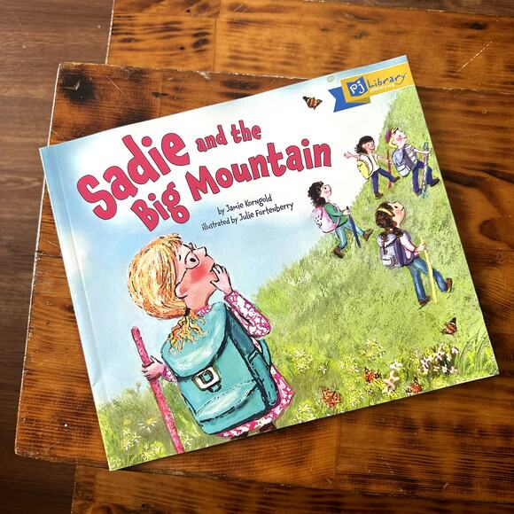 PJ Library Sadie And The Big Mountain Shavout Jewish Paperback Book - Picture 1 of 9